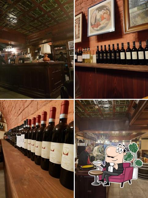 Gli interni di Trattoria del tempo perso