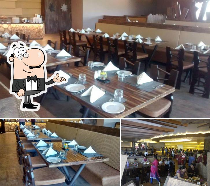 The Yellow Chilli, Eldorado is distinguished by interior and food