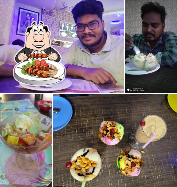Ceviche at Vennela ice creams Family Restaurant