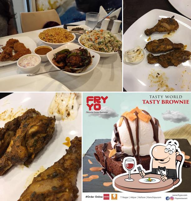 Food at FryYo