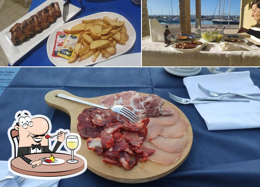 Cibo al ristorante House 21