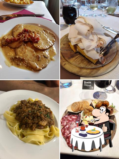Piatto di formaggi al Agriturismo Binda