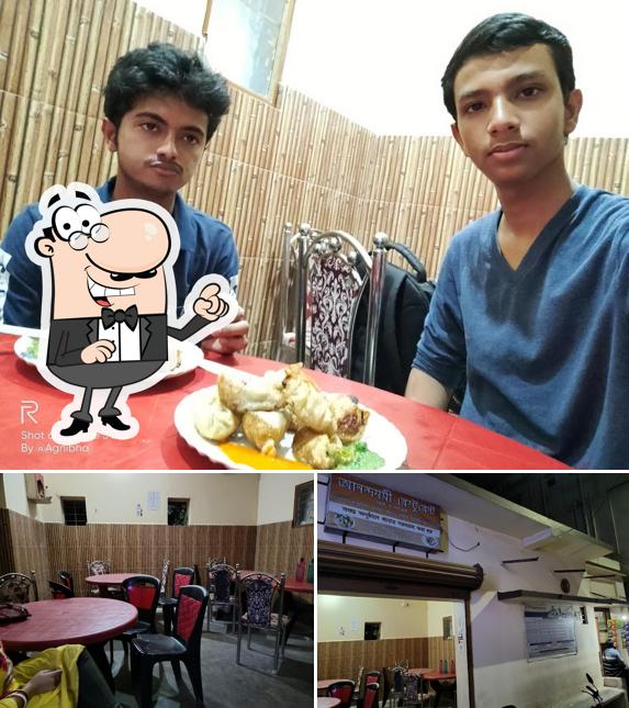 The interior of Anandamayi Restaurant