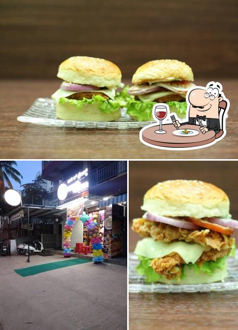 The image of Burger Friendz’s food and exterior