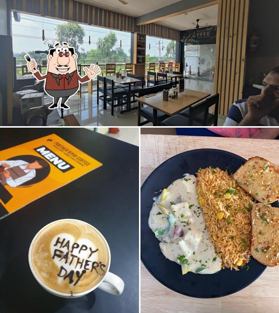 The photo of food and interior at Panther Noir Coffee