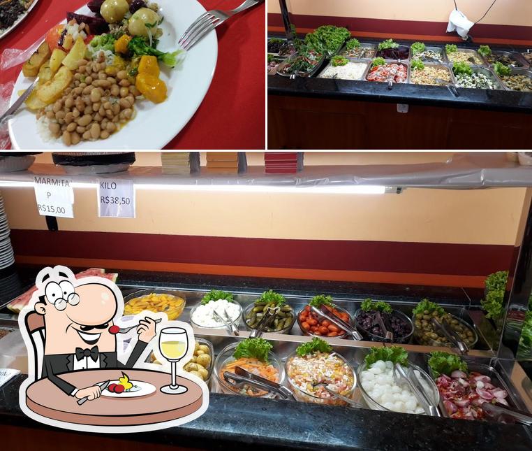 Comida em Churrascaria Piá