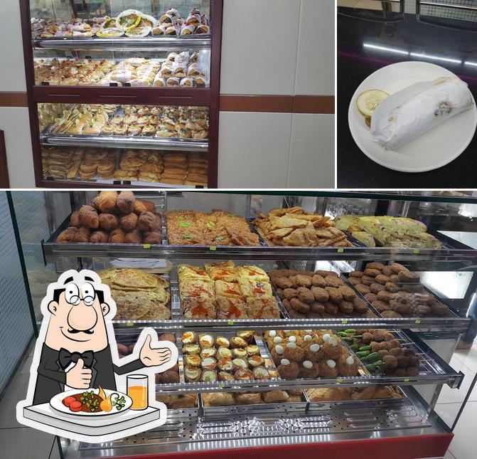 Food at Famous Bakery