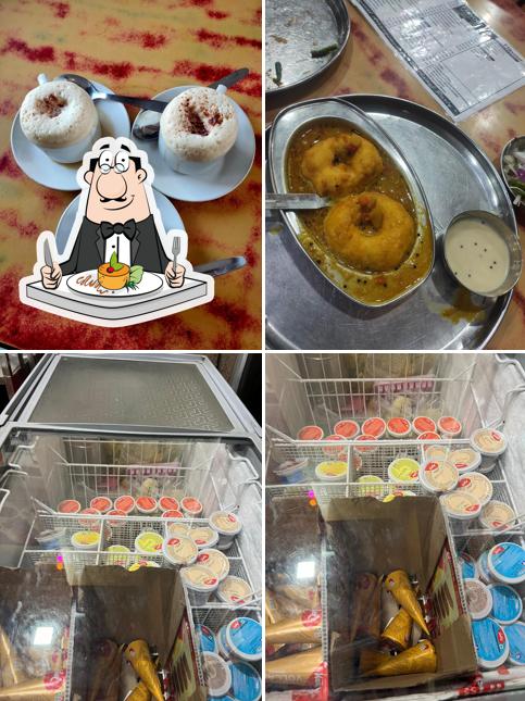Food at Flavour Restaurant