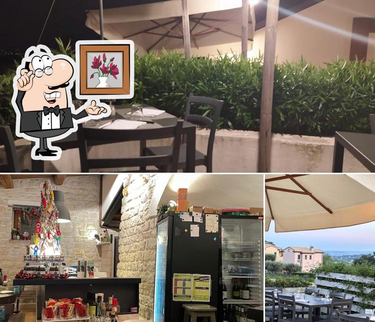 Dai un'occhiata agli interni di La Fornace (pizza-prodotti tipici)