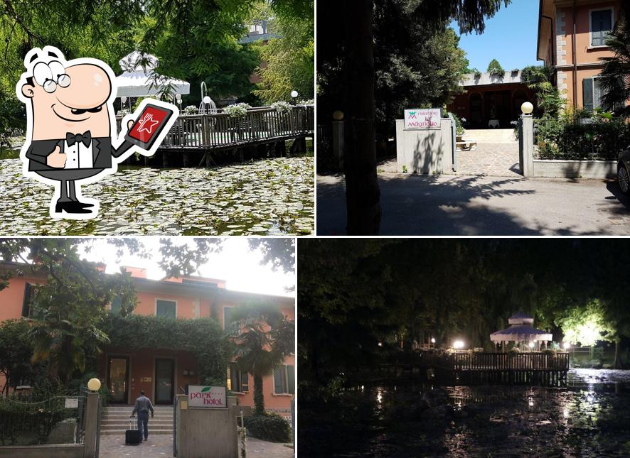 Guarda l'area esterna di Park Hotel Le Magnolie