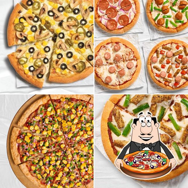 Pick different variants of pizza