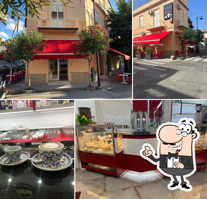 Gli interni di Aldrock's Cafe