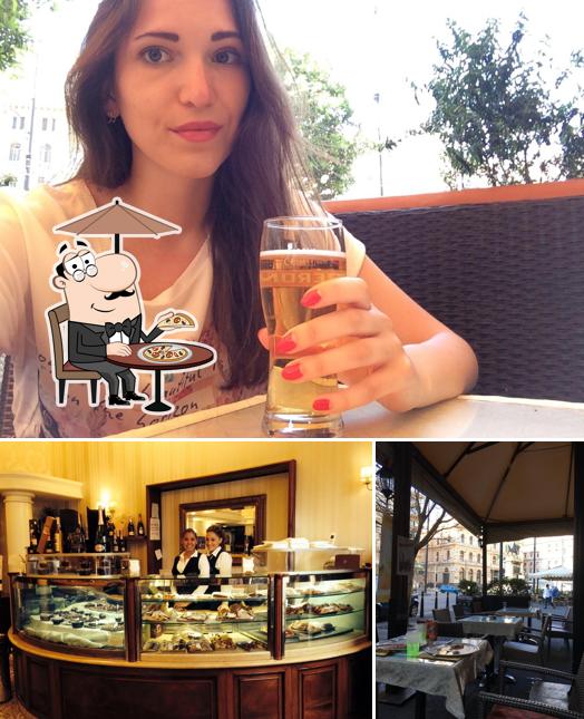 Gli esterni di Gran Caffe Monzu