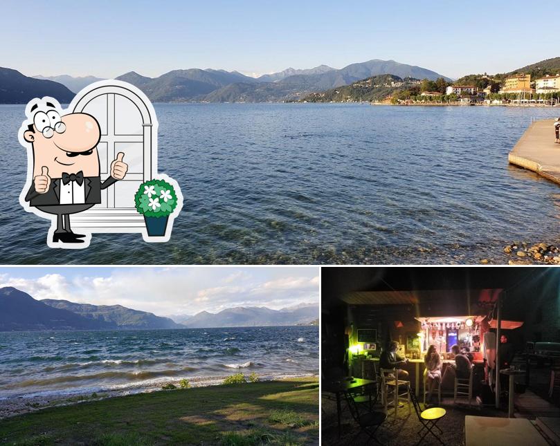 La foto della esterno e interni di Kiosk