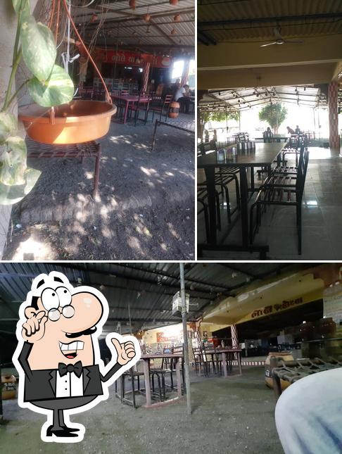The interior of Bhole Hotel