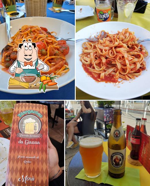 Spaghetti alla bolognese al Biergarten