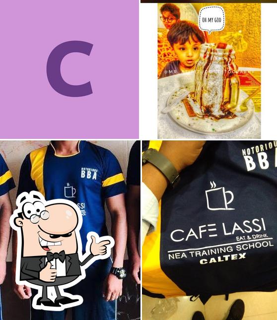 Here's a picture of CAFE LASSI