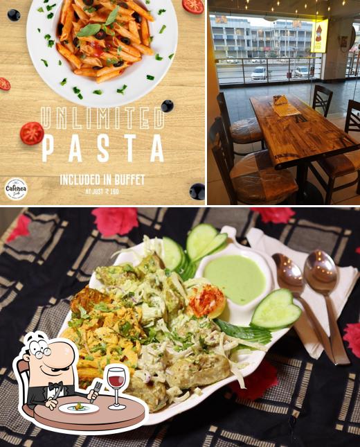 Cafenea Foods - Best Buffet in Jalandhar PPR Market is distinguished by food and interior