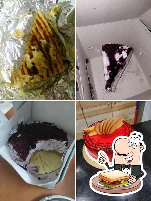 Grilled cheese sandwich at Carnival Bakery & Snacks