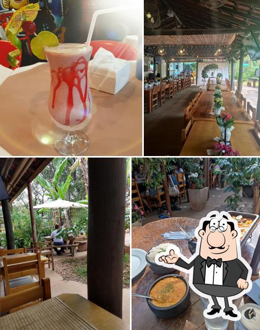 O interior do Fried Fish Vilarejo