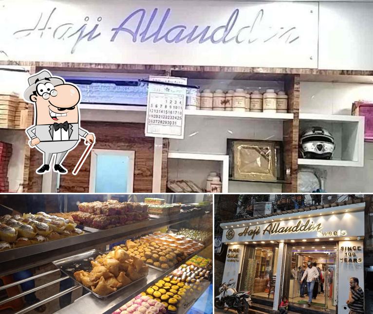The exterior of Haji Allauddin Sweets