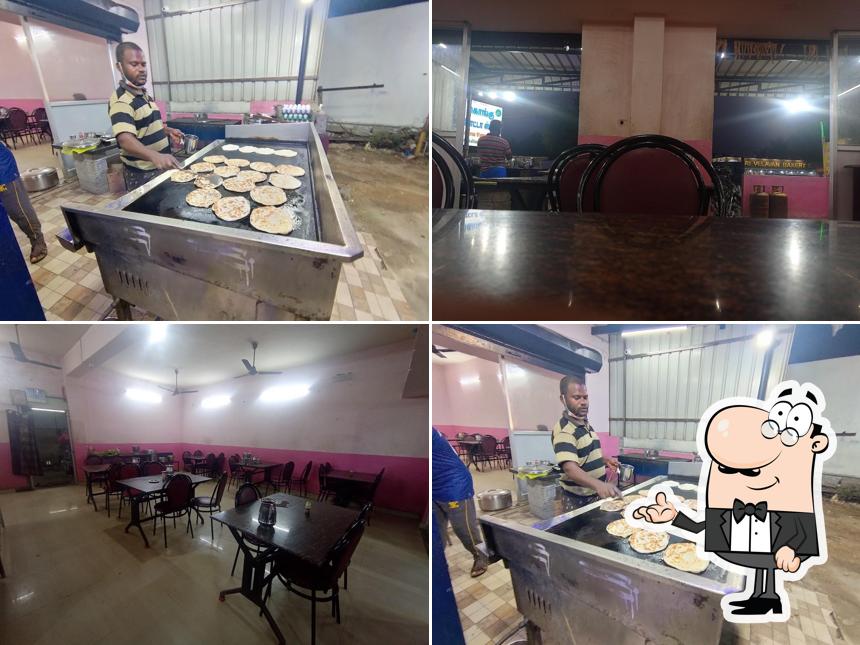 The interior of Kongu Panju Parotta (Cotton Parotta)