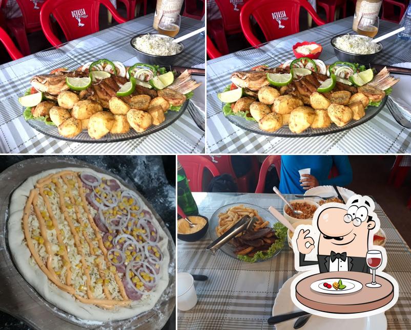 Platos en Pizzaria e restaurante espetos-maragogi