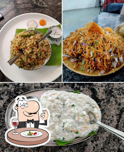 Food at Round Table Canteen