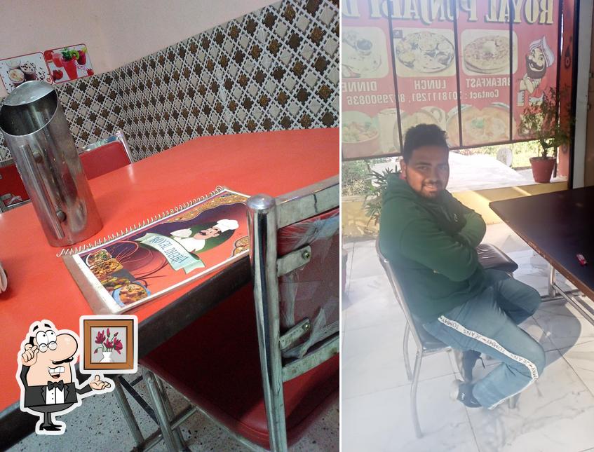 The interior of Royal punjabi Dhaba