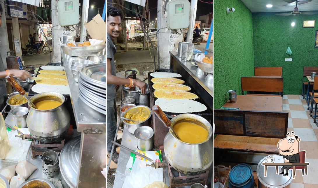 The interior of Shiva Madrasi Dosa