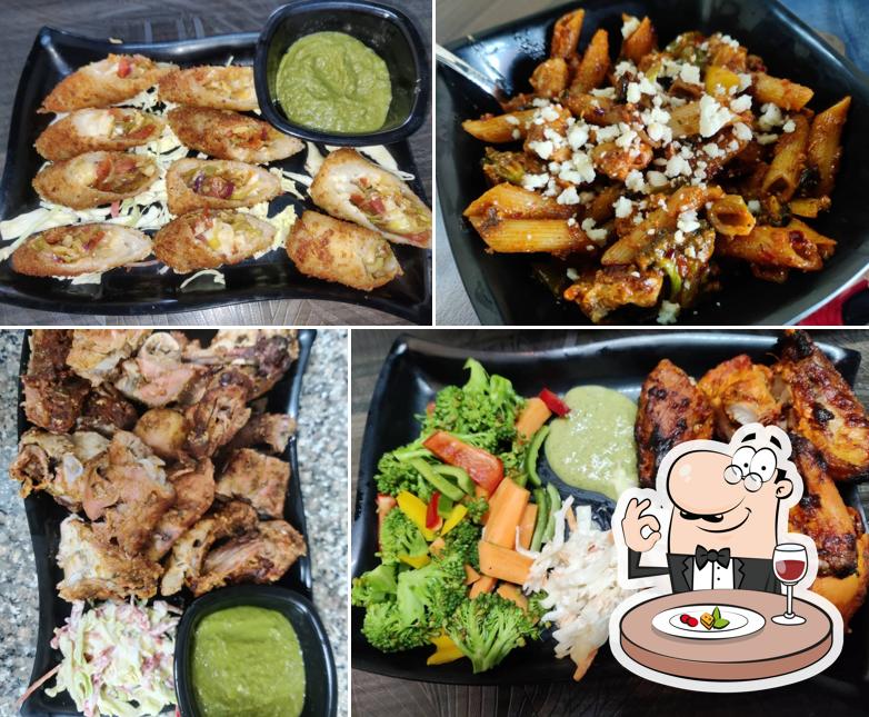 Food at Xtreme nutrition cafe