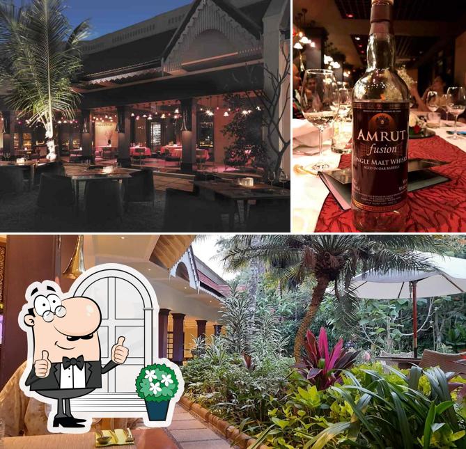 This is the image displaying exterior and alcohol at Masala Klub