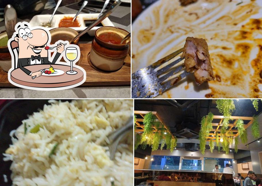 Food at Masala Canteen