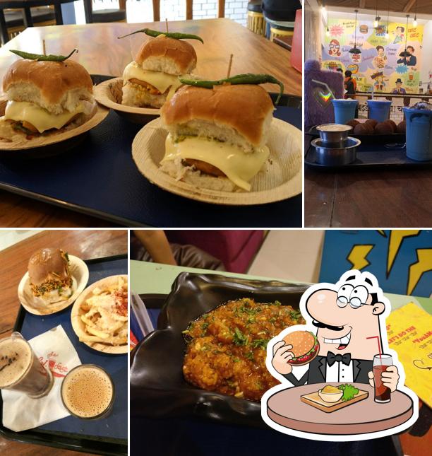 Hamburger at The Chai Square Vijay Nagar