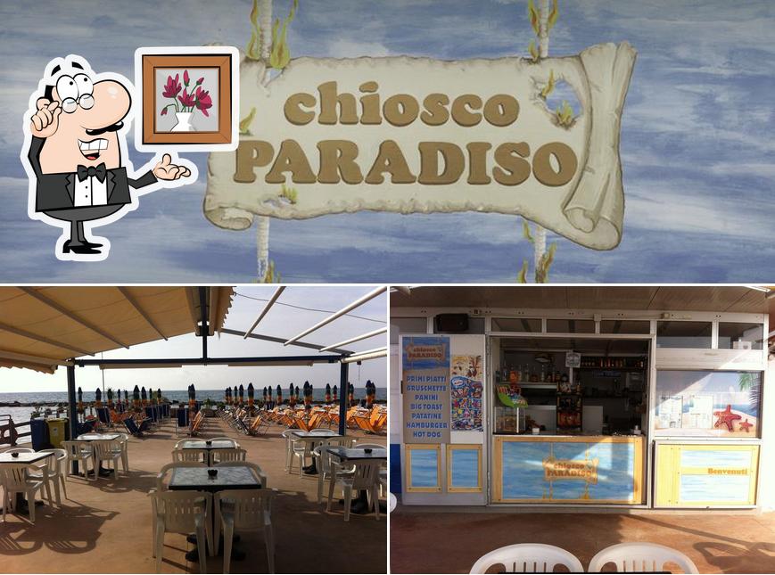 La interni e esterno del ristorante