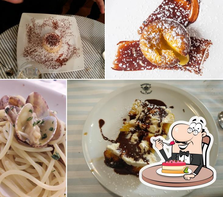 Da Benito e Gilberto propone un'ampia selezione di dessert