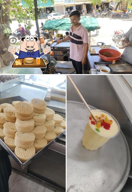 Among different things one can find food and exterior at Jodhpur sweet home