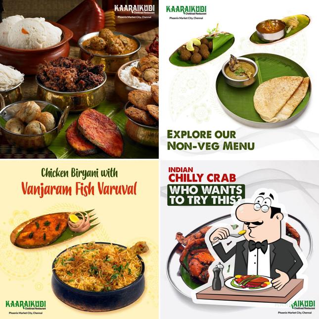 Food at Kaaraikudi Phoenix Market City Chettinad Restaurant Chennai