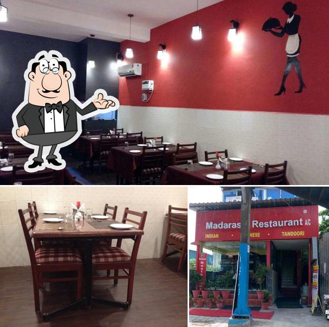 The interior of Madarasi Restaurant