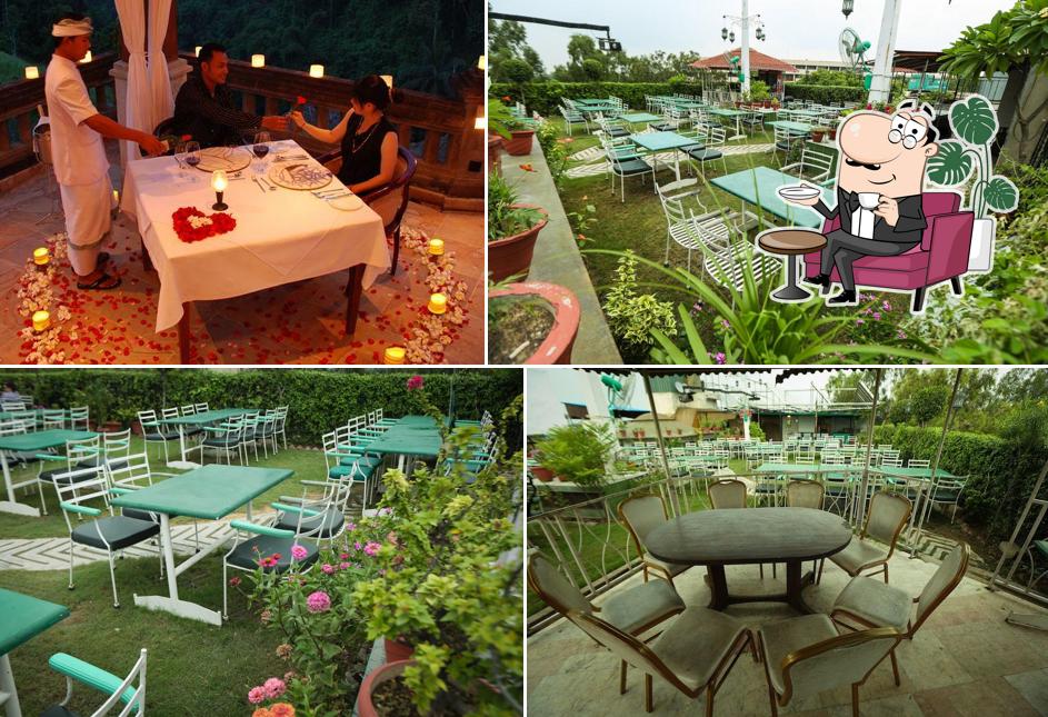 The interior of Orchid Green