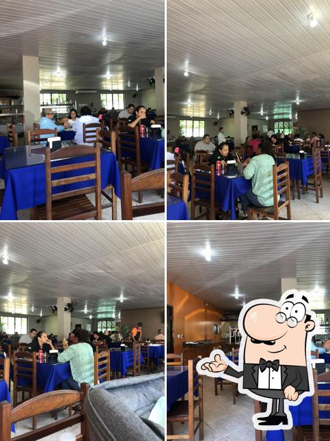 O interior do Restaurante e Lanchonete Laço de Corda