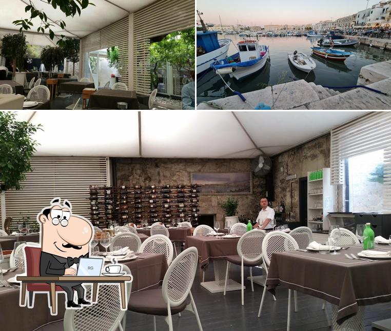 La interni e esterno del ristorante