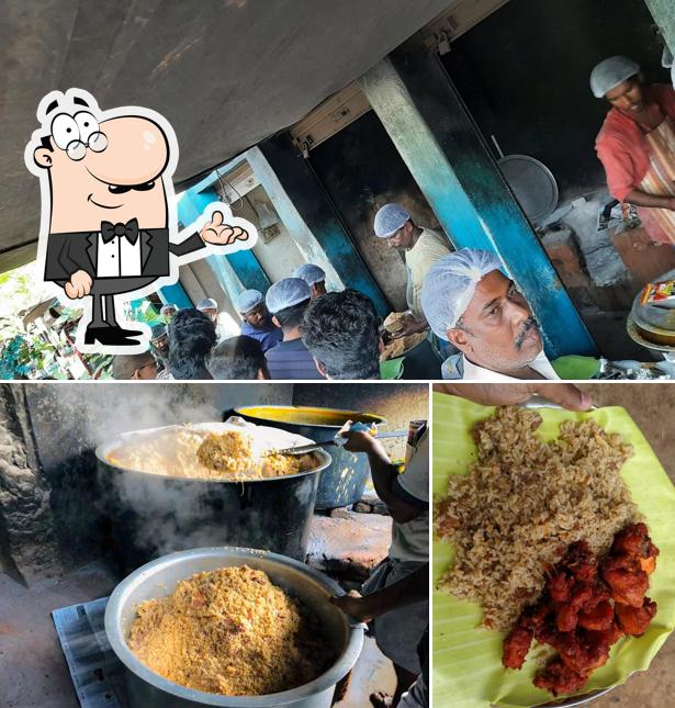 The interior of Dindugal Biriyani