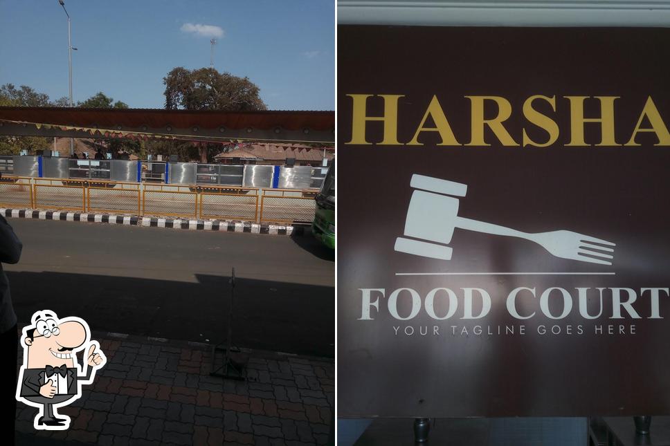 Here's a picture of Harsha Food Court