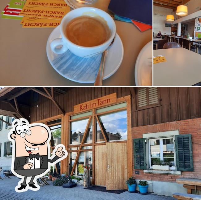 La foto della interni e cibo di Kafi Im Tänn