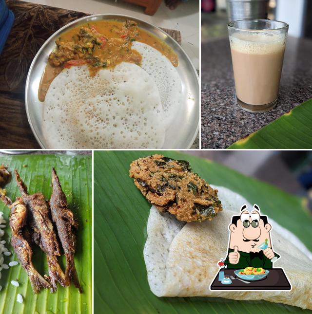 Food at Kumaran Tea Shop