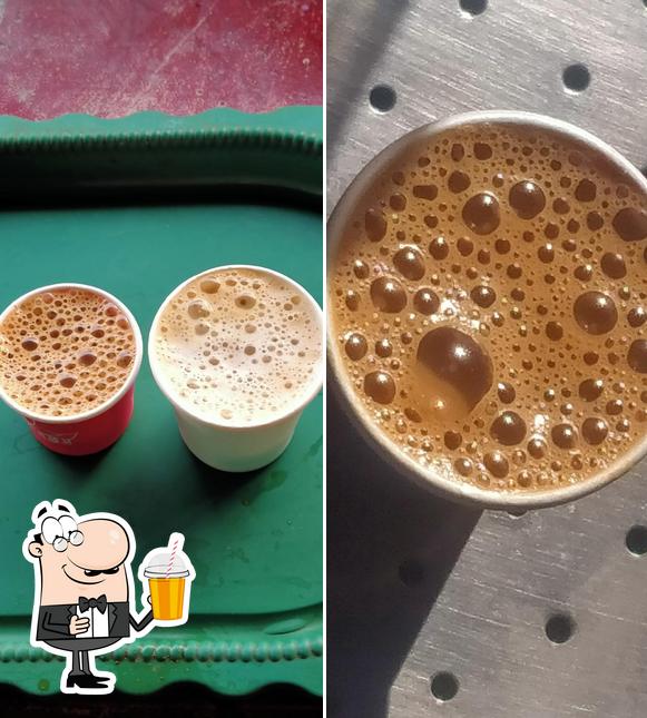 Enjoy a beverage at Mahak tea Stoll