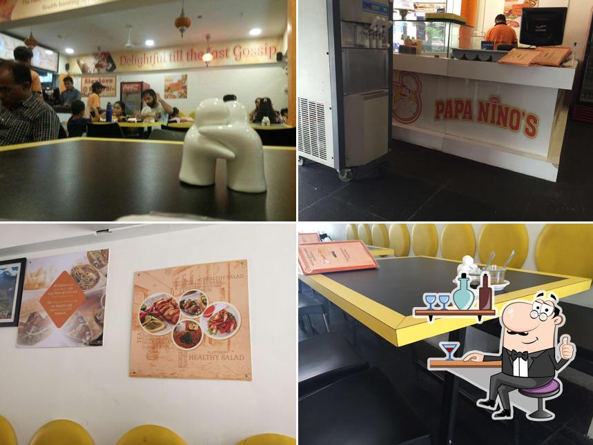 The interior of Papa Nino's