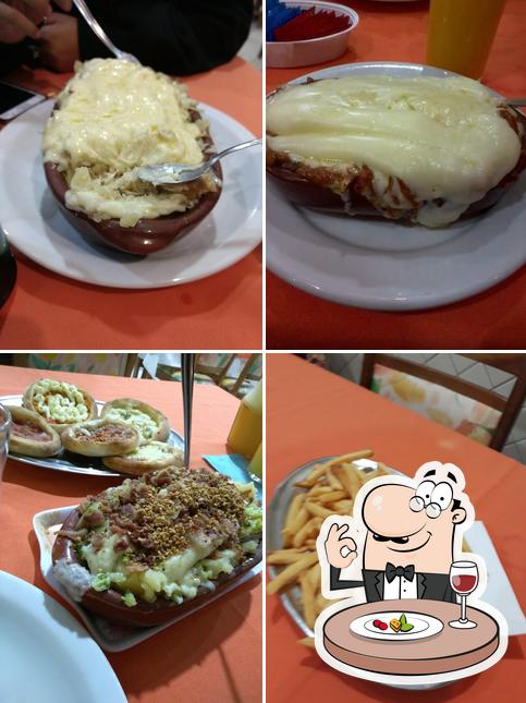 Comida em Pizzaria Formagio