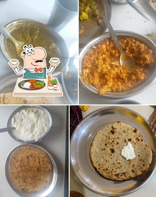 Food at Shere e punjab dhaba